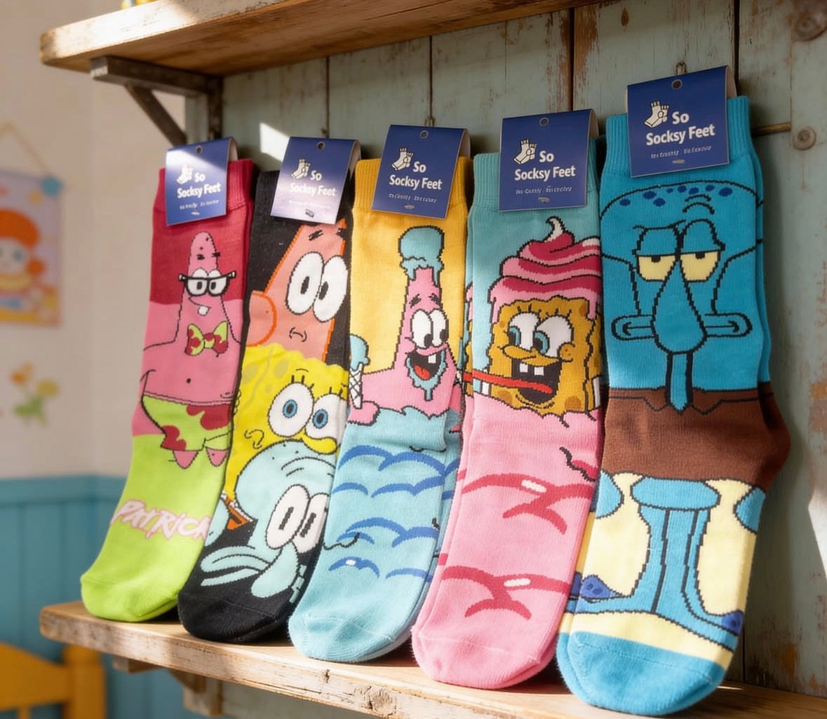 Cartoon socks
